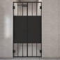 Duschtüren Escada-04 - Pendelband - Schwarz - Loft 4 Duschtüren Escada-04 - Pendelband - Schwarz - Loft 4
