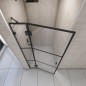 Duschtüren Escada-03 - Pendelband - Schwarz - Loft 1 Duschtüren Escada-03 - Pendelband - Schwarz - Loft 1
