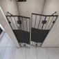 Duschtüren Escada-06 - Pendelband - Schwarz - Loft 4 Duschtüren Escada-06 - Pendelband - Schwarz - Loft 4