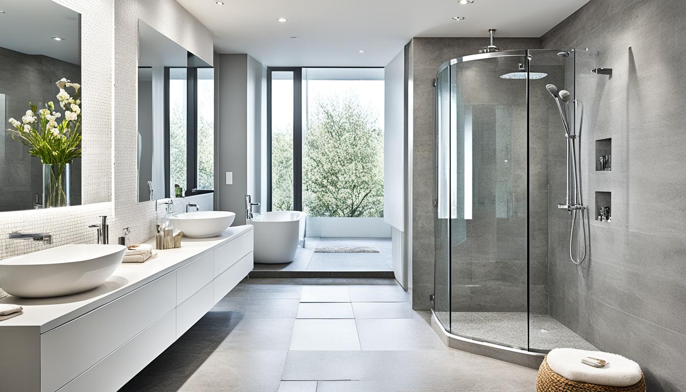 ebenerdige dusche komplettset